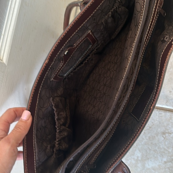 Brown fossil laptop bag - Picture 6 of 7